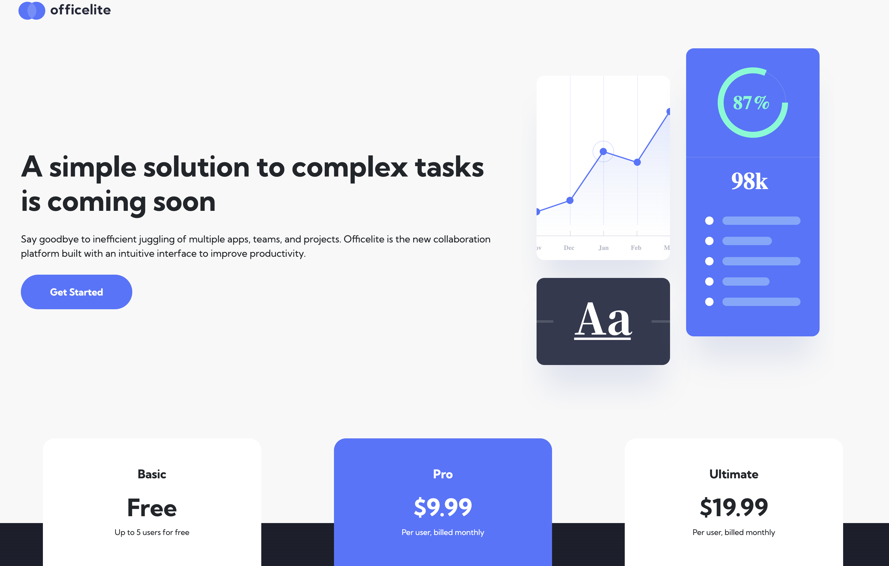 Officelite Project Screenshot